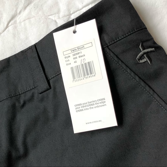 NWT Black Vera Skort Size 10 - Picture 2 of 6
